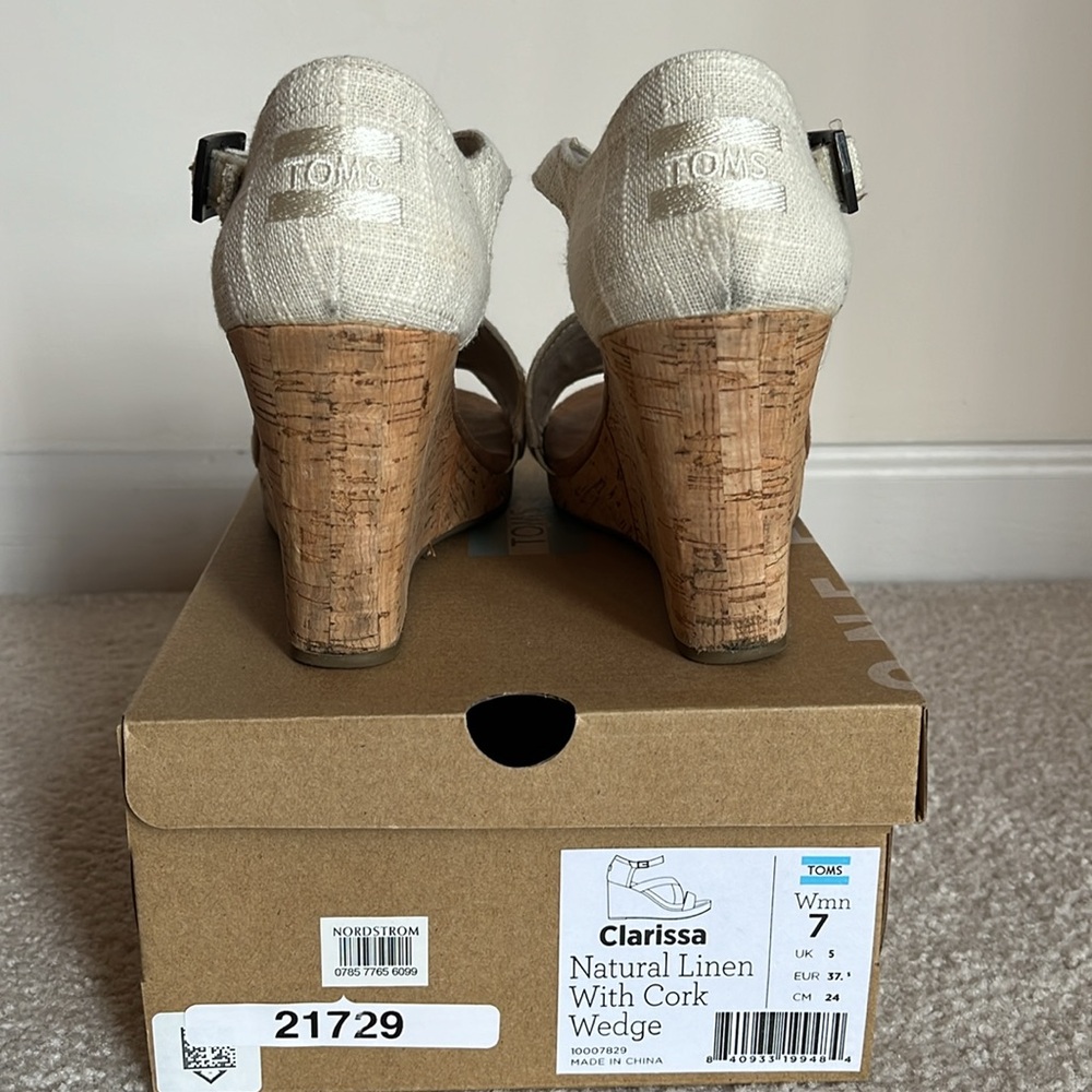 Toms Clarissa Wedge - Picture 3 of 6